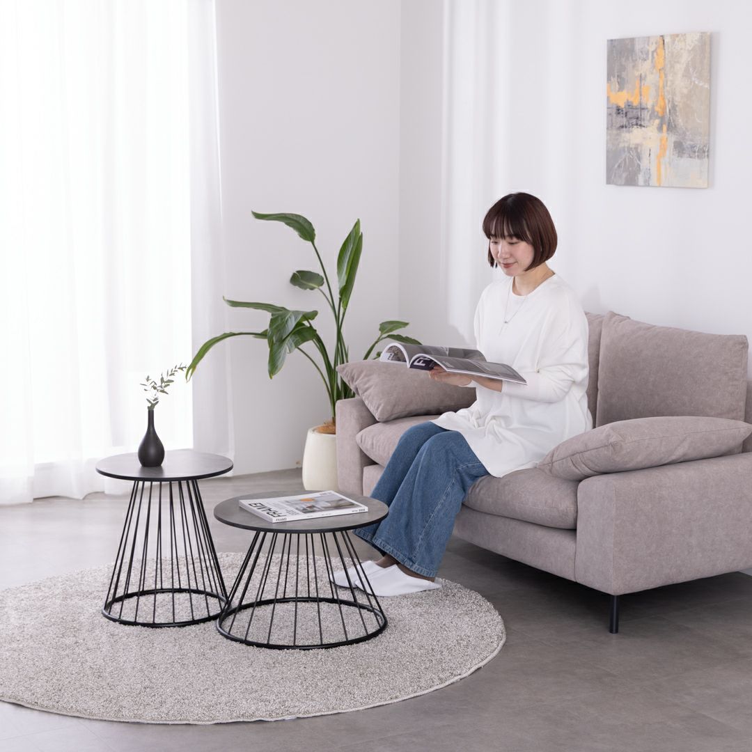 サイドテーブル ｜ kurage L | Hym.（ハイム）