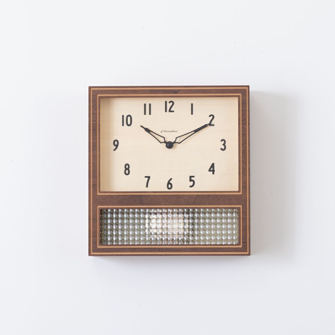 壁掛け時計 ｜ COURT PENDULUM CLOCK ウォルナット | Hym.（ハイム）
