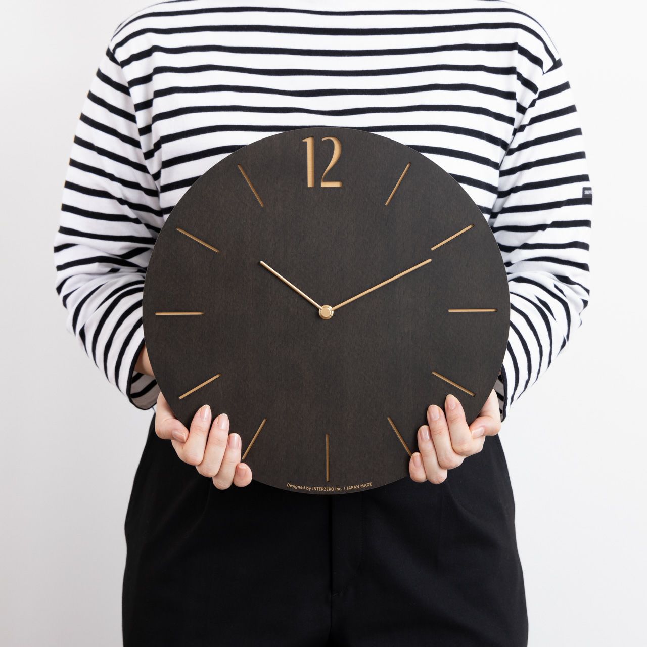 壁掛け時計 ｜ PROUD CLOCK ブラック | Hym.（ハイム）