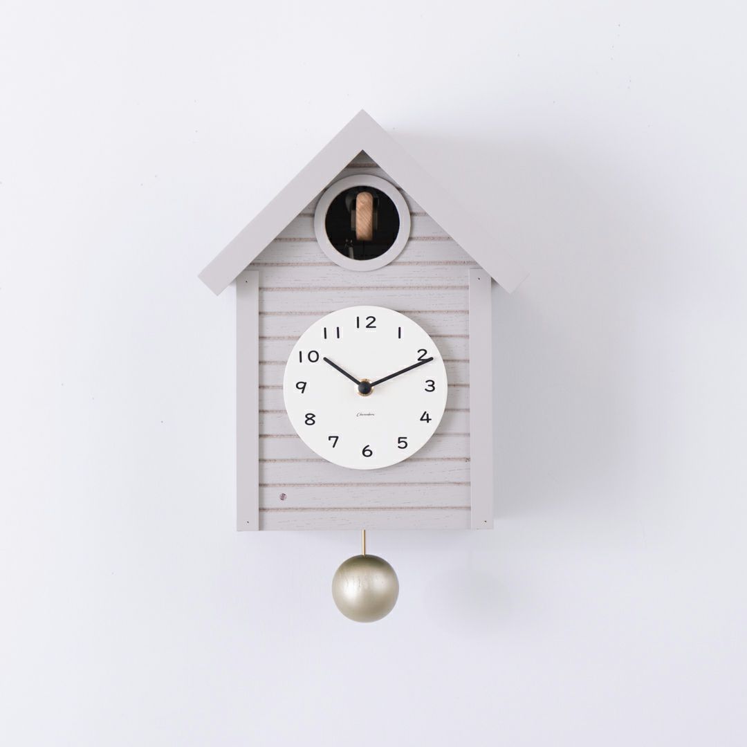 鳩時計 ｜ Cuckoo CLOCK グレー | Hym.（ハイム）